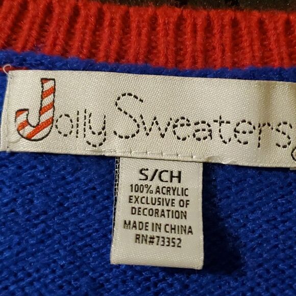 Jolly sweater S/CH ugly Christmas - Picture 2 of 6